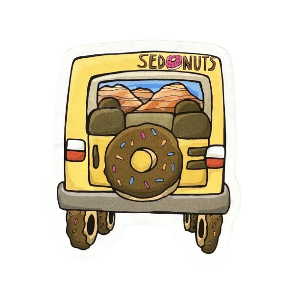 Sedonuts "Jeep" Magnet