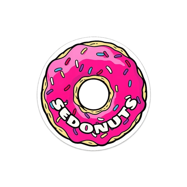 Sedonuts "Pink Donut" Magnet