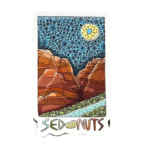 Sedonuts "Donut Moon" Magnet