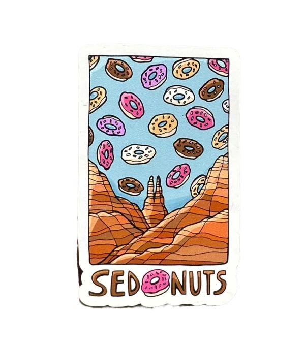 Sedonuts "Raining Donuts" Magnet