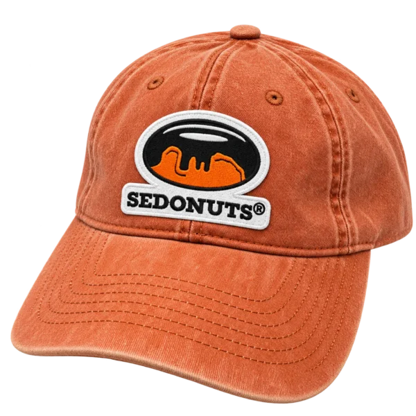 Vintage Distressed Dad Hat (Orange)