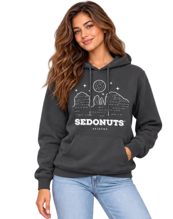 Hoodie Black Line