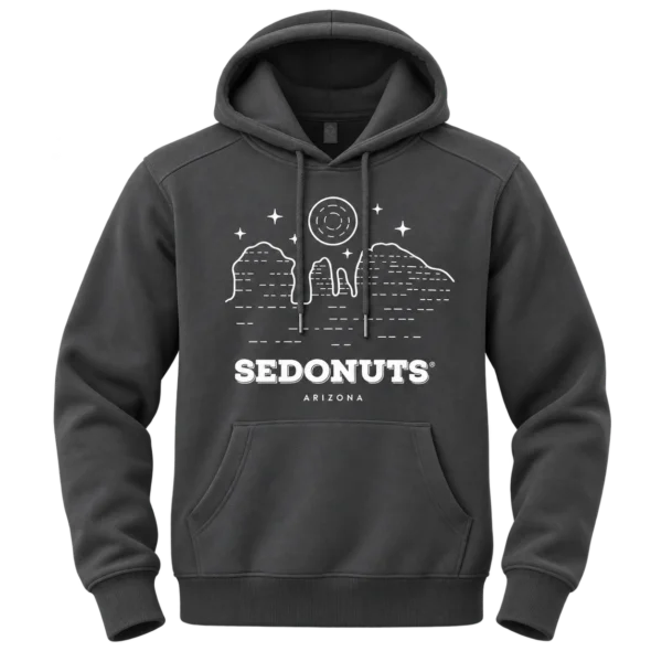 Hoodie Black Line