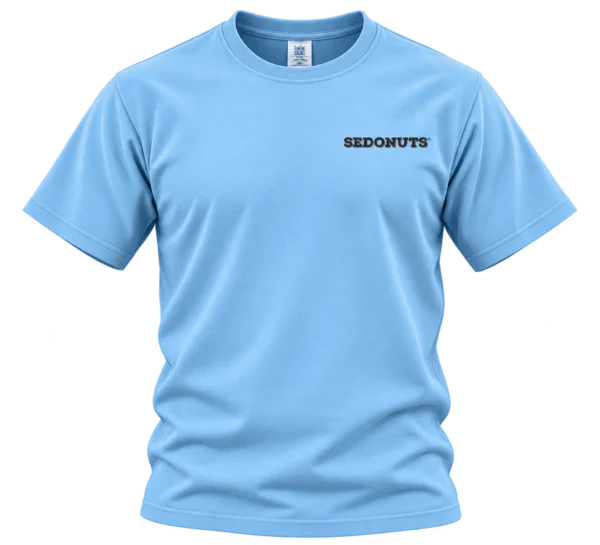 Sky-Blue Hiking T-Shirt