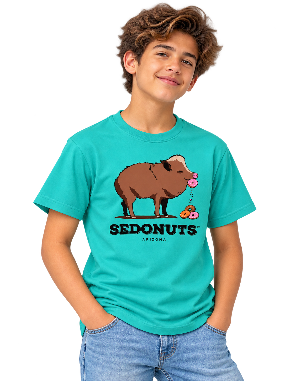 Turquoise Sedonuts Arizona T-Shirt