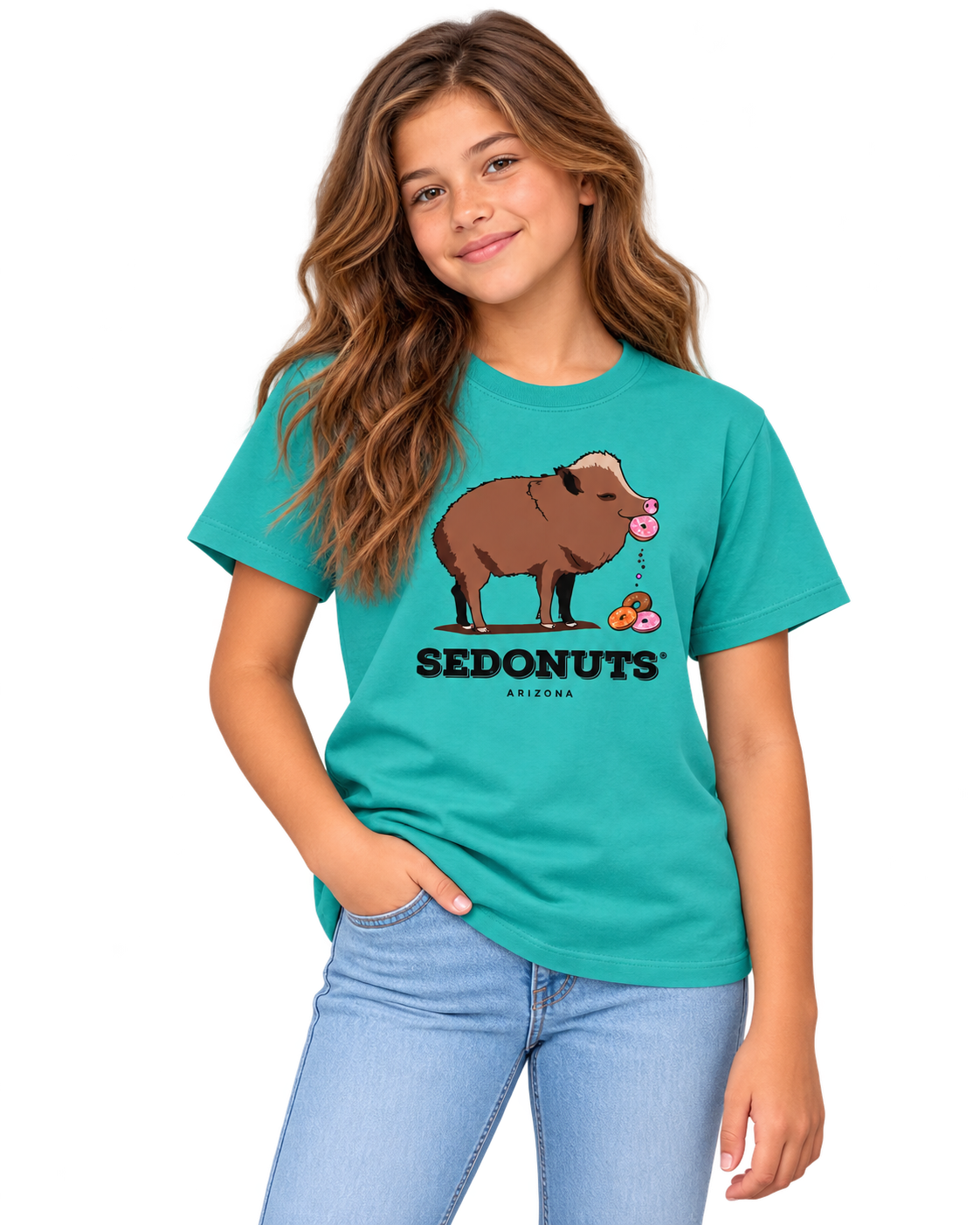 Turquoise Sedonuts Arizona T-Shirt